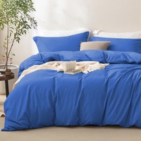 2 Piece Hotel Soft Microfiber Quilt Cover Set-2000TC Duvet/Donna Cover Set & Pillowcases -1 Quilt Cover Zipper Closure & 1 x Pillowcases-Breathable Be
