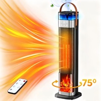 Tower Space Heater with Humidifier