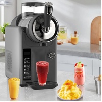 Slushie Machine for Home, No Ice Needed Frozen Drink Maker with 6 Preset Modes, 1.8L Capacity, LED Display, Self-Cleaning, Ideal for Margaritas, Milks