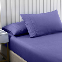 Royal Comfort 2000TC Bamboo Cooling King Sheet Set Royal Blue