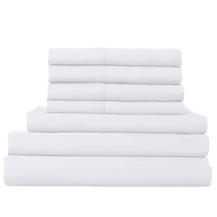Royal Comfort 2000TC Bamboo Sheet & Quilt Cover Set Queen White