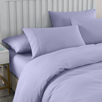 Royal Comfort 2000TC Bamboo Sheet & Quilt Cover Set King Lilac Grey