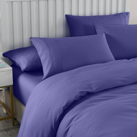 Royal Comfort 2000TC Bamboo Sheet & Quilt Cover Set King Royal Blue