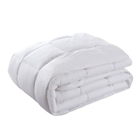 Royal Comfort 260GSM Eco-Silk Touch Quilt 100% Cotton Double White