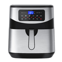 Kitchen Couture 12 Litre Air Fryer LCD Display Silver