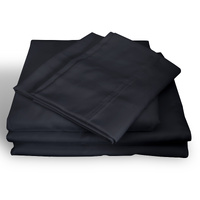 Royal Comfort 1000TC Bamboo Cotton Sheet Set Queen Charcoal