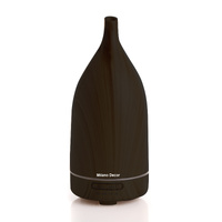 Milano Decor 100ml Ultrasonic Aroma Diffuser Humidifier Dark Wood