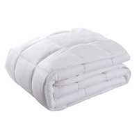 Royal Comfort 800GSM Silk Blend Quilt King White Winter