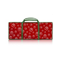 Santa's Helper Christmas Paper Storage Bag 5 Rolls Scissors