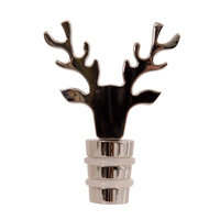 Bread and Butter Stag Alloy Bottle Stopper