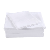 Royal Comfort Bamboo Sheet Set Queen 1000TC Pillowcases White