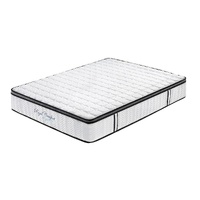 Ergopedic Mattress 5 Zone Latex Pocket Spring Mattress In A Box 30cm - Single - White  Grey  Black