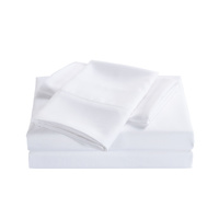 Royal Comfort 2000 Thread Count Bamboo Cooling Sheet Set Queen White