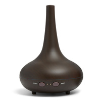 Essential Oil Diffuser 200ML Ultrasonic LED Dark Wood Grain