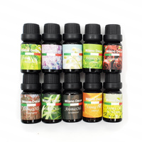 10 Pack Aroma Diffuser Oils Aromatherapy Fragrance 10ml Gift Set