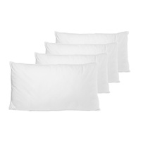 Royal Comfort Cotton Microfibre Hotel Pillows 233TC - 4 Pack