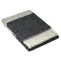 Codu Brighton Throw 100% NZ Wool Monochrome