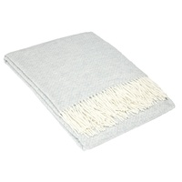 Codu Chiswick Throw Merino Wool Cashmere Light Grey
