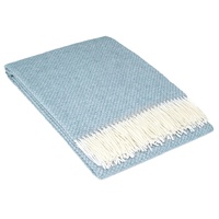 Codu Chiswick Throw Merino Wool Cashmere Blue