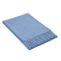 Codu Paddington Fine Wool Blend Throw - Blue