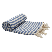 CODU Portsea Turkish Cotton Beach Towel - Denim