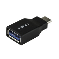 LINDY USB-C Male to USB-A Female Adapter