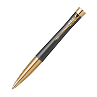 PARKER Urban Twist Ballpoint Pen Black Gold Trim