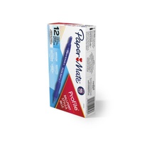 PAPER MATE Profile Ball Pen 1.0mm Blue Box 12