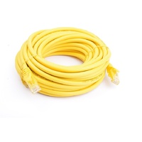 8WARE Cat6a UTP Ethernet Cable 10m Snagless Yellow