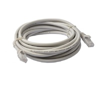 8WARE Cat6a UTP Ethernet Cable 30m Snagless Grey