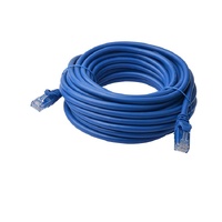 8WARE Cat6a UTP Ethernet Cable 40m Snagless Blue