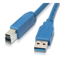 ASTROTEK USB 3.0 Printer Cable 1m Type A to B Blue