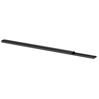 BRATECK Plastic Cable Cover 750mm Black PVC