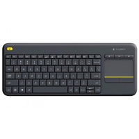 Logitech K400 Plus Wireless Keyboard Black with Touchpad