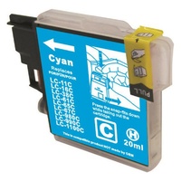 BROTHER LC38 LC67 Cyan Compatible Inkjet Cartridge
