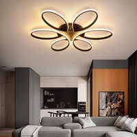 VIKUS Modern LED Chandelier Light Fixture 90cm Ceiling