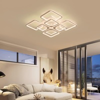 VIKUS Modern LED Ceiling Light Dimmable with Remote Control