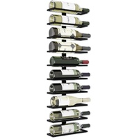 CARLA HOME Metal Wall Mount Wine Rack 10 Bottle