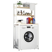 CARLA HOME 3-Tier Over Washing Machine Storage Rack White