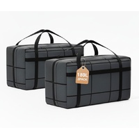 CARLA HOME 2-Pack 180L Extra Large Moving Storage Bags with Handles