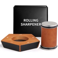 CARLA HOME Rolling Knife Sharpener Kit 5 Magnetic Angles