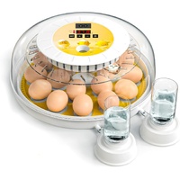 CARLA HOME 18 Egg Incubator Automatic Turning LED Display Temperature Control