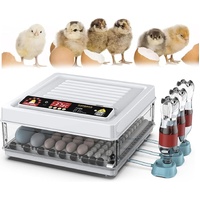 CARLA HOME 70 Egg Incubator Automatic Turning LED Display Temperature Control