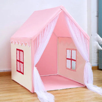 GENUX Pink Baby Tent Girls Indoor Outdoor Play