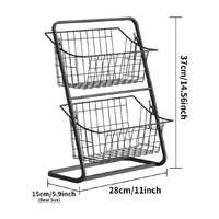 GENUX Kitchen Countertop Storage & Snack Rack