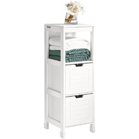 VIKUS Freestanding Cabinet 2 Drawers Shelf Cupboard
