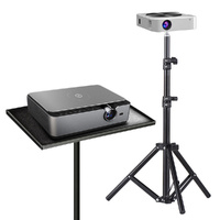 GENUX Portable Adjustable Laptop Projector Tripod Stand Tray