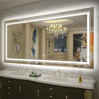 GENUX 600x800mm LED Bathroom Mirror Anti-Fog Illuminated Shatterproof