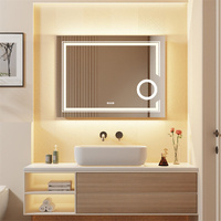 GENUX 600x800mm LED Bathroom Mirror Anti-fog Magnification