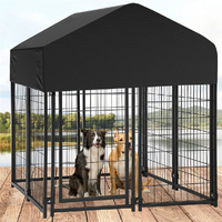 GENUX Extra Large Welded Wire Dog Kennel Heavy Duty Crate